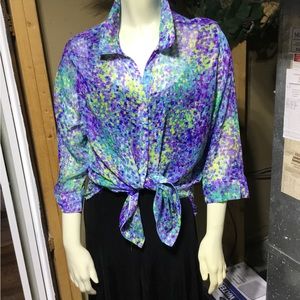 Southern Lady Sheer Top